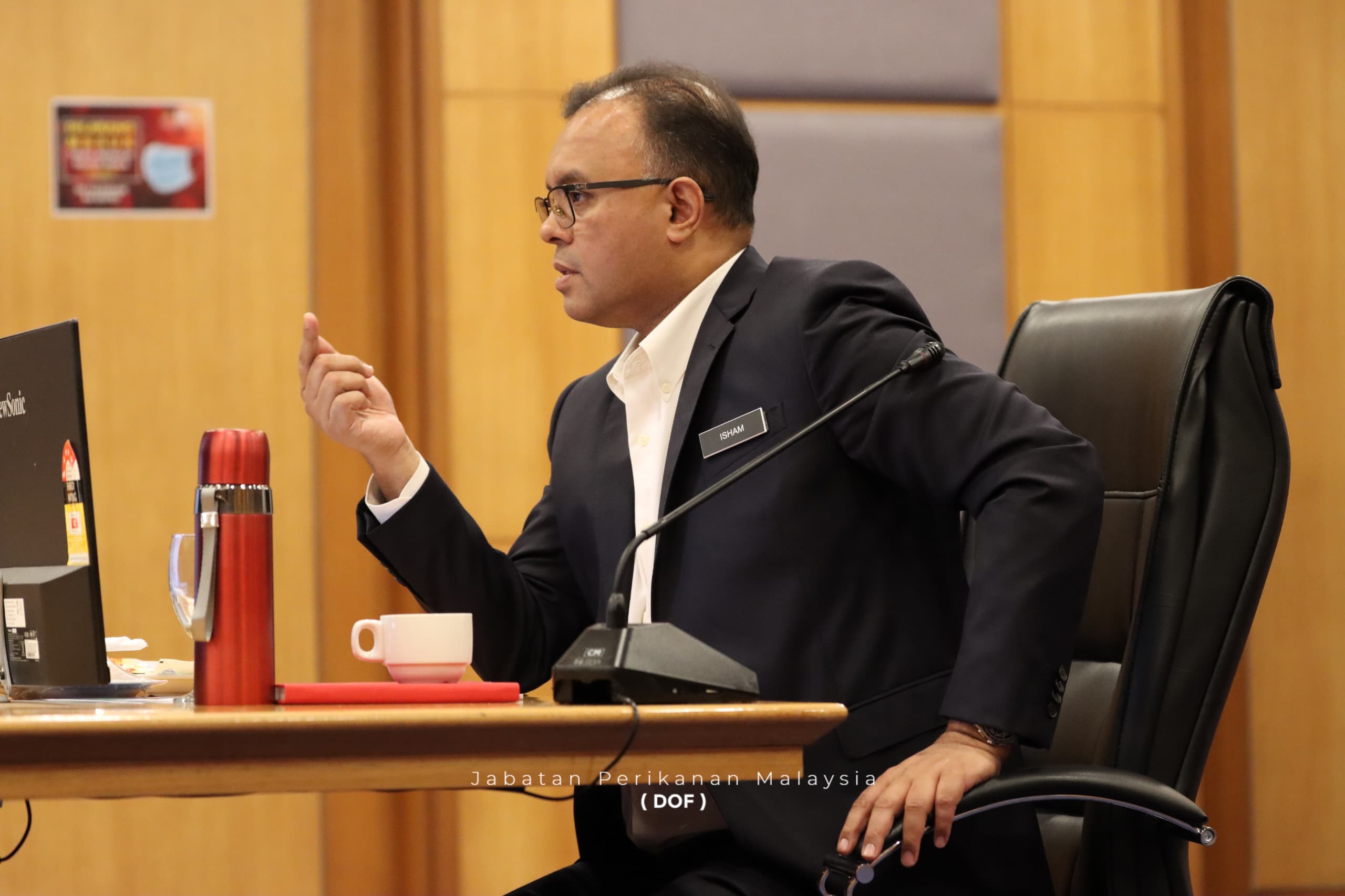 Kunjungan Hormat Ketua Setiausaha Kementerian Pertanian Dan Keterjaminan Makanan ke Jabatan Perikanan Malaysia