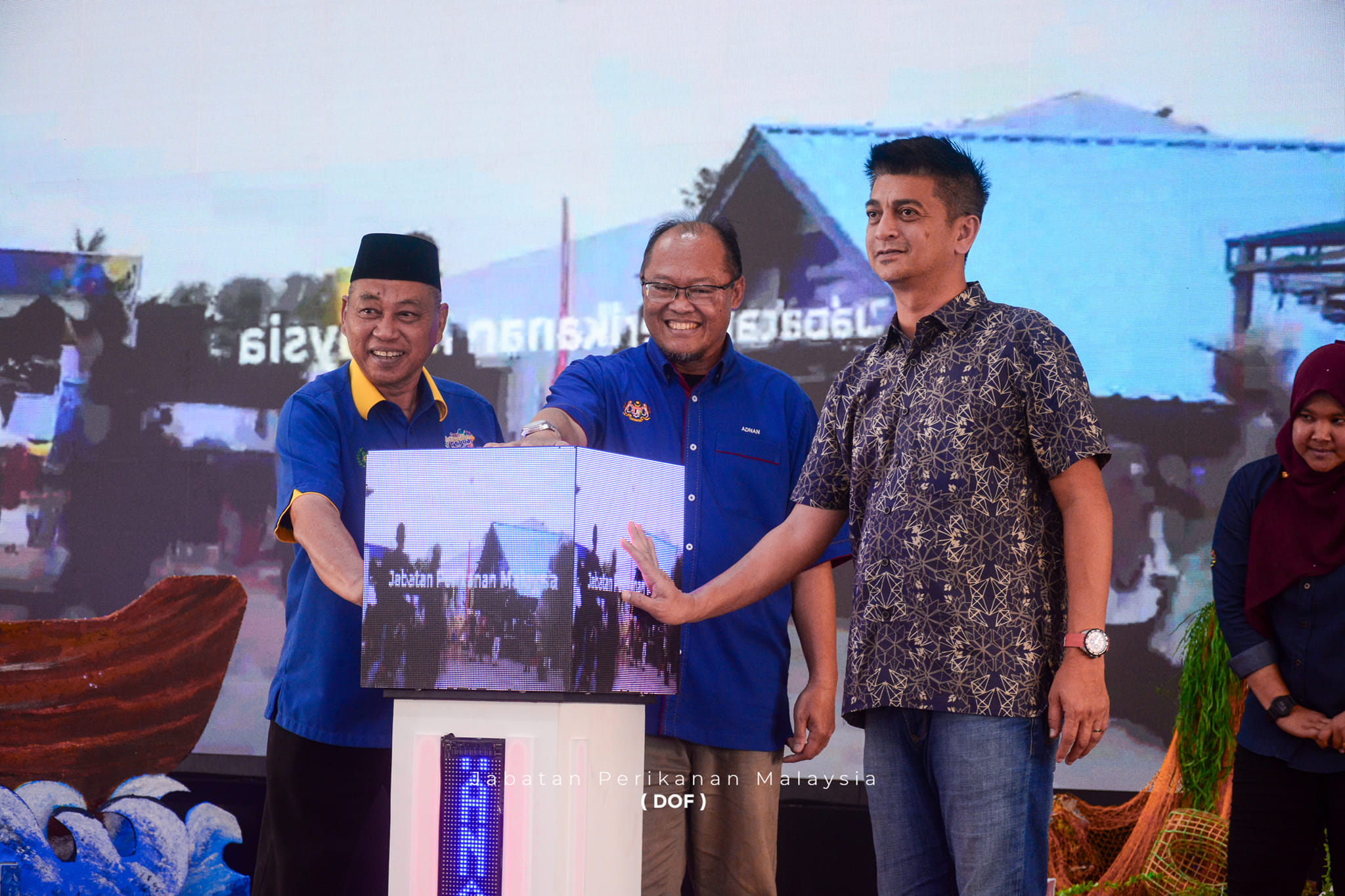 Sesi gimik perasmian bersama Dato KPP dan Tetamu Kehormat