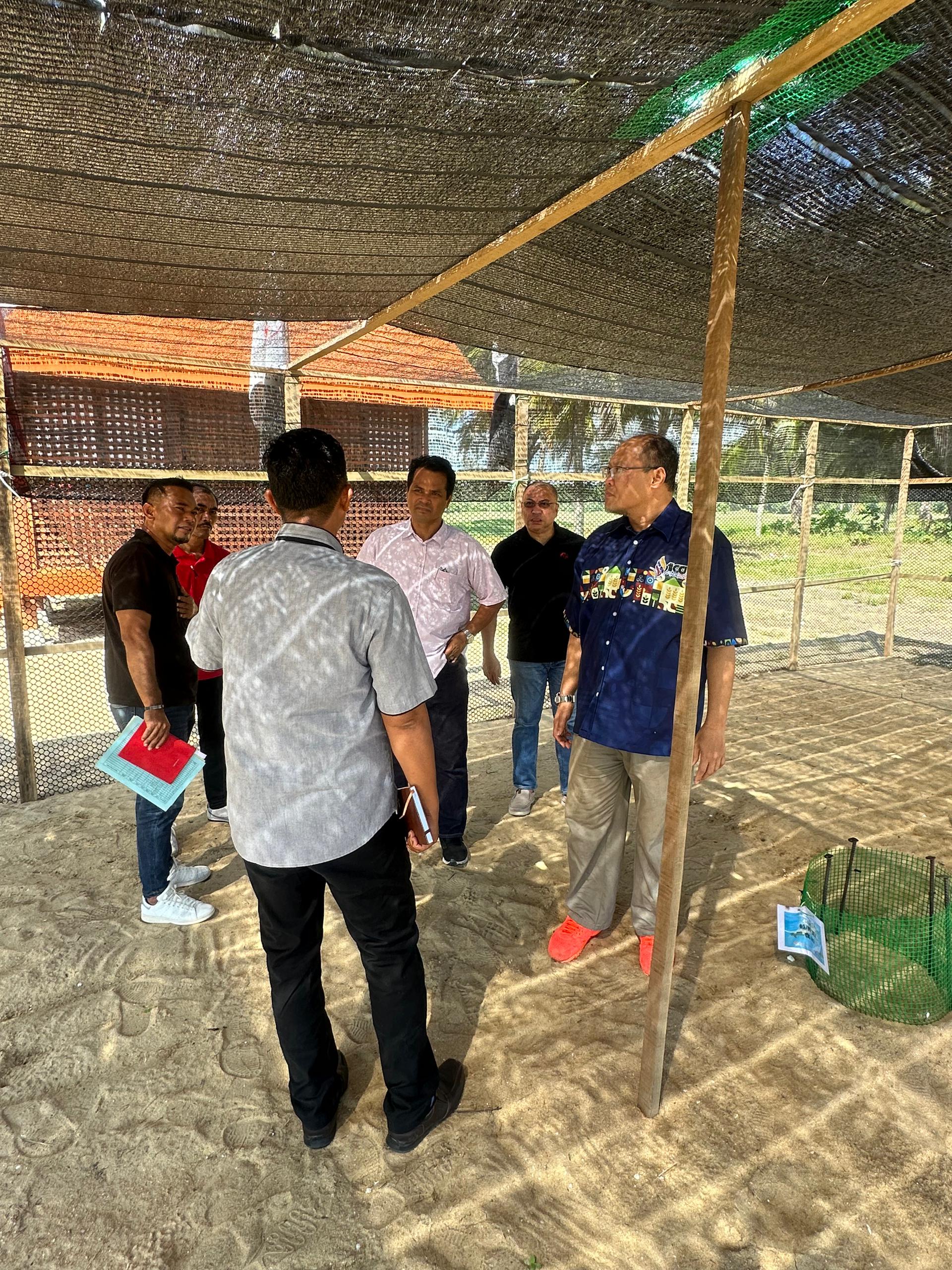 Lawatan KPP ke Pusat Informasi Penyu