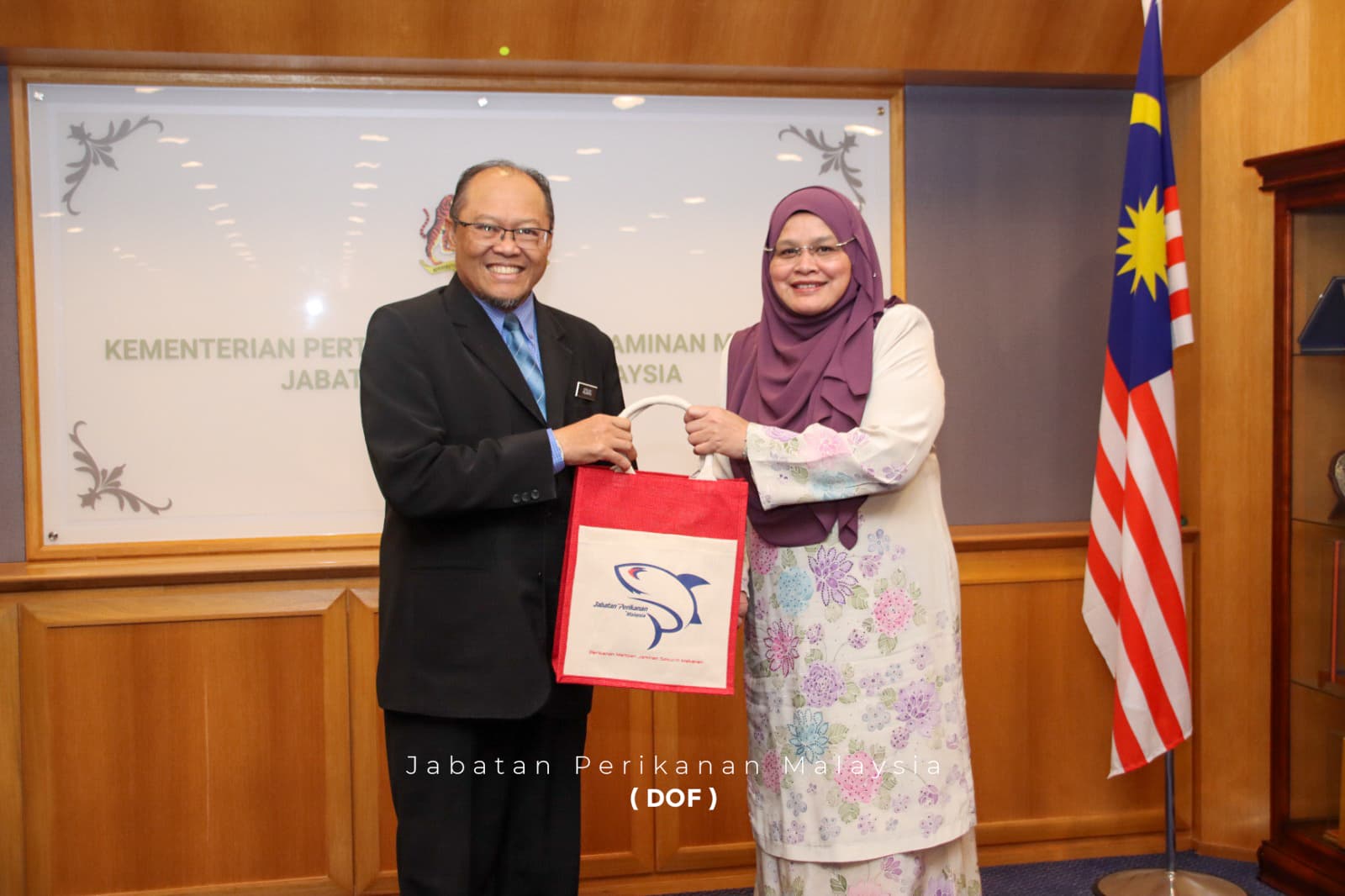 Kunjungan Hormat Jabatan Wilayah Persekutuan (JWP) ke Jabatan Perikanan Malaysia (DOF)