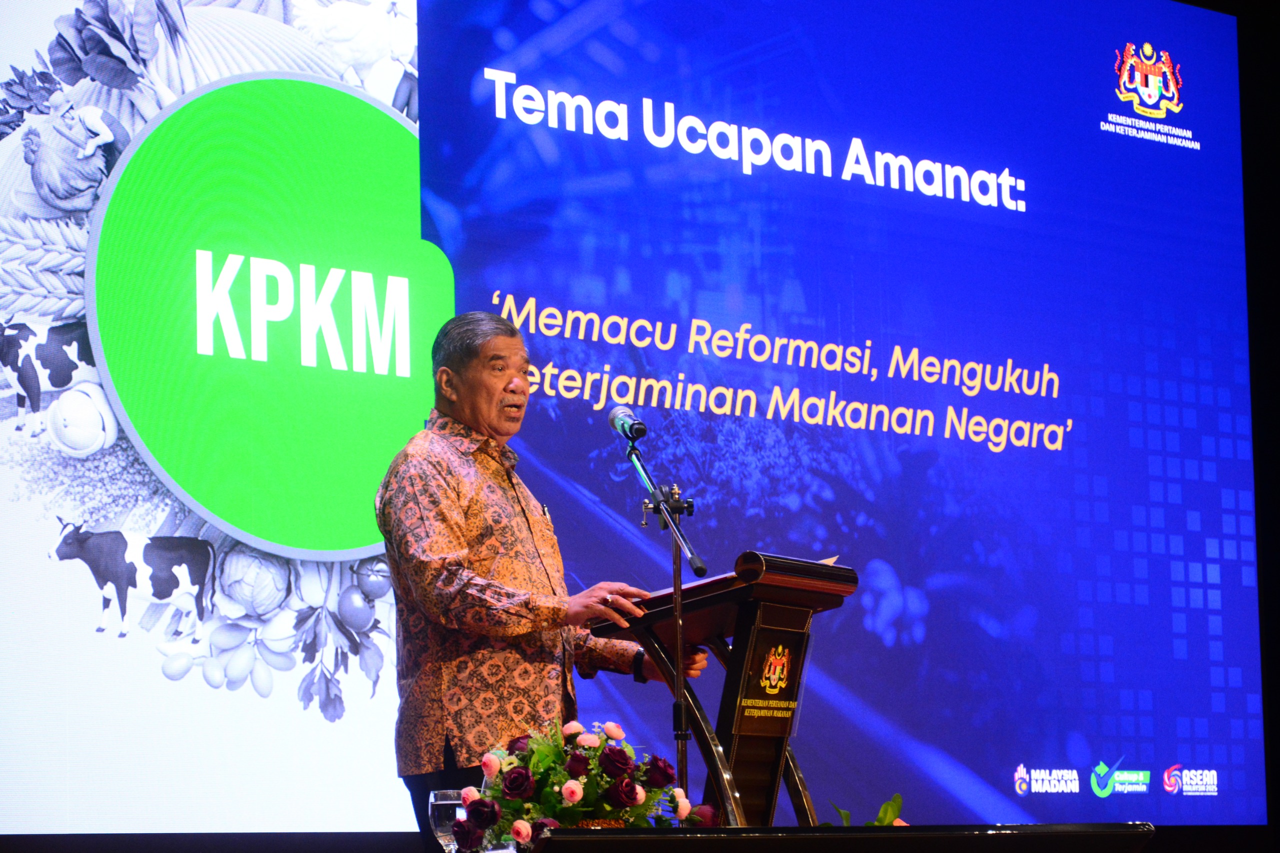MAJLIS AMANAT TAHUN BAHARU 2025 MENTERI PERTANIAN DAN KETERJAMINAN MAKANAN