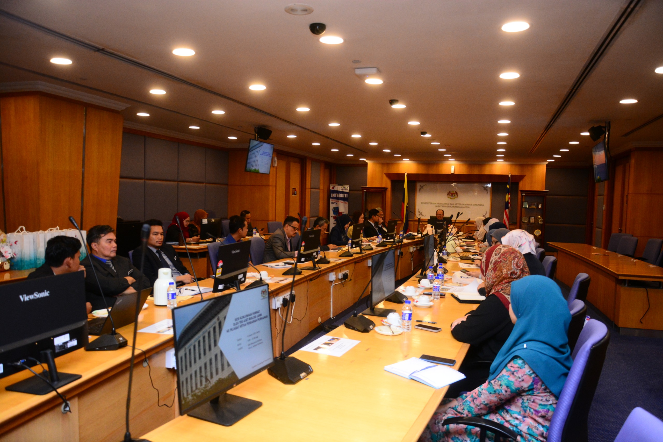 Kunjungan Hormat TBG Aset Biologi Jabatan Akauntan Negara Malaysia (JANM) ke Jabatan Perikanan Malaysia (DOF)