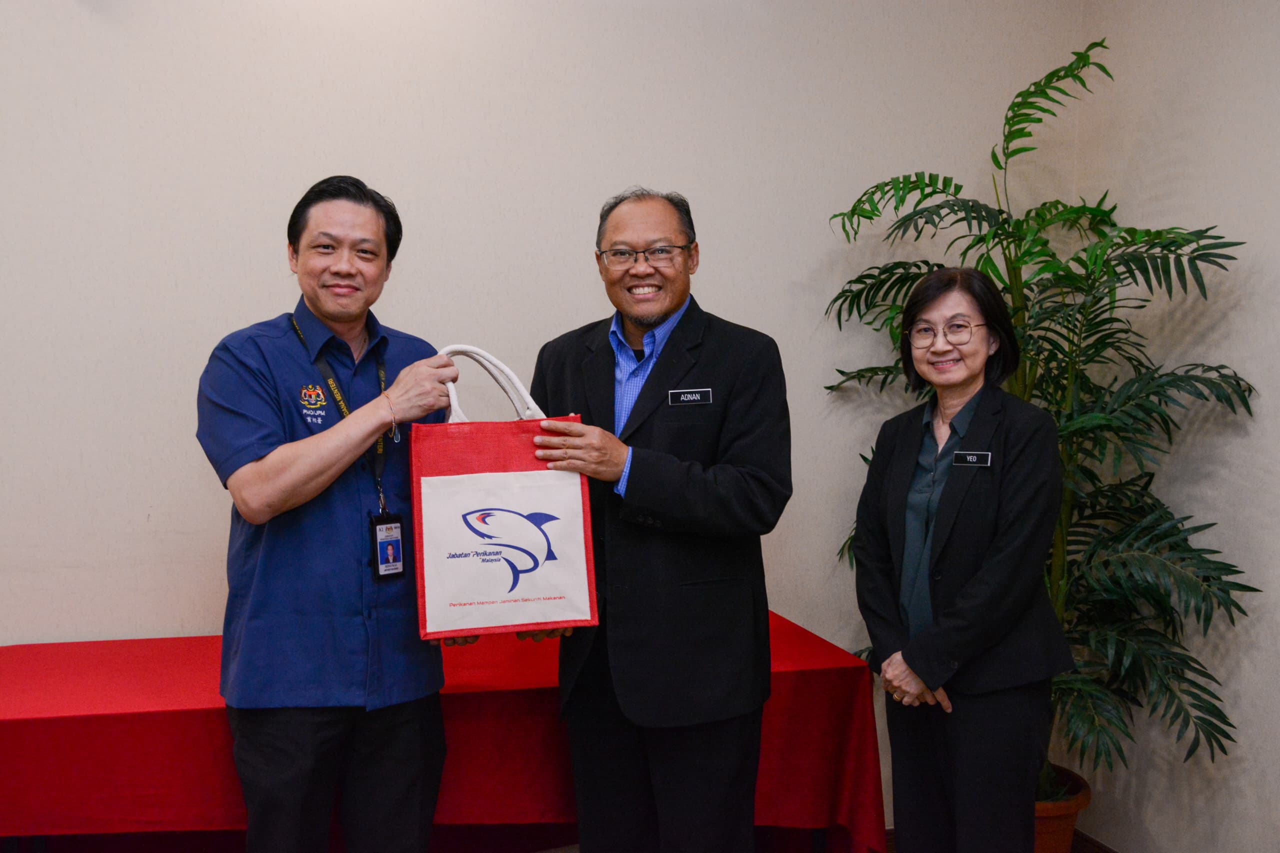 Sesi Perjumpaan Setiausaha Politik Kepada YAB Perdana Menteri Bersama YBhg. Dato’ Ketua Pengarah Perikanan Malaysia